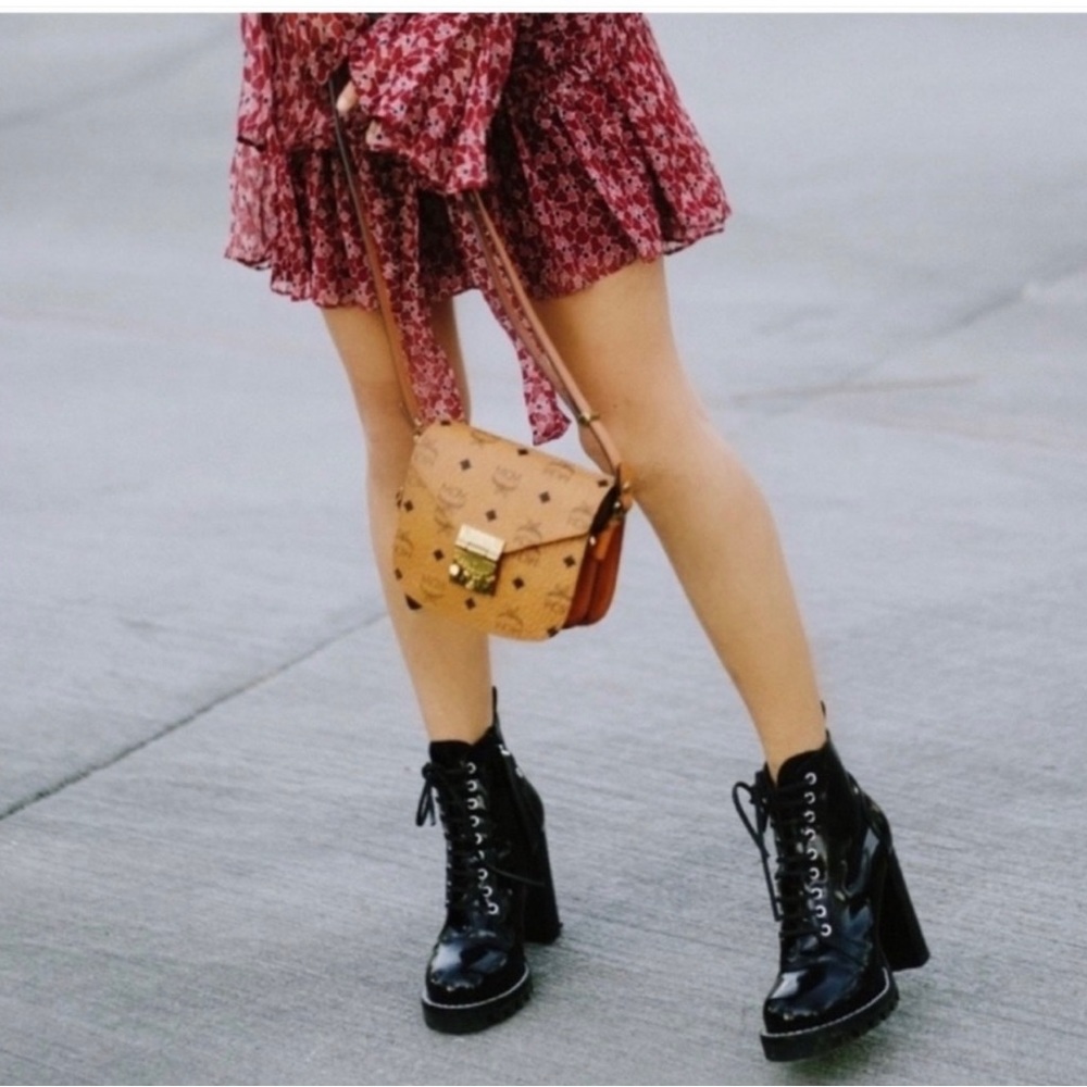 Jeffrey Campbell Legion Block Heel (white and black laces)